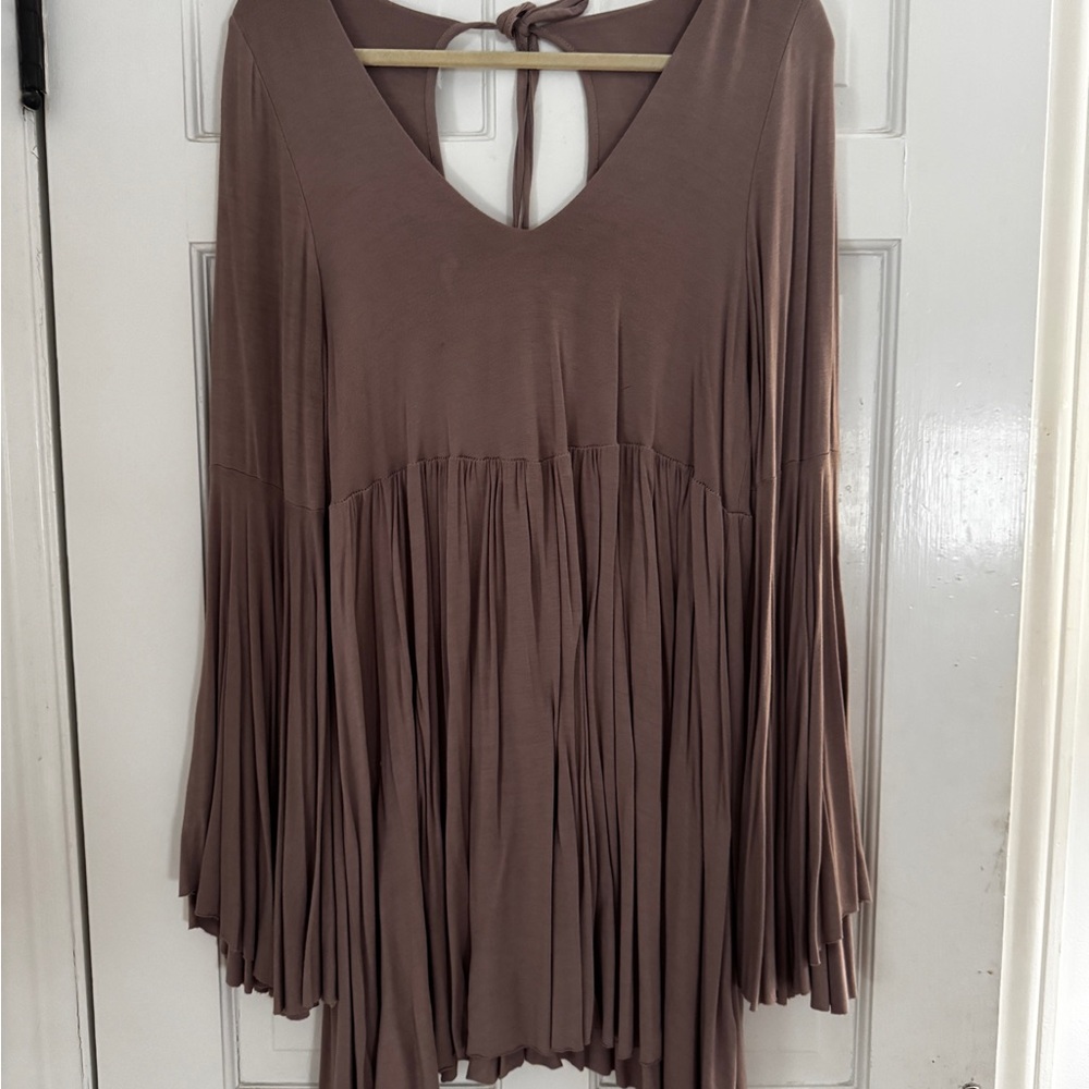 Free People Brown Mini Dress